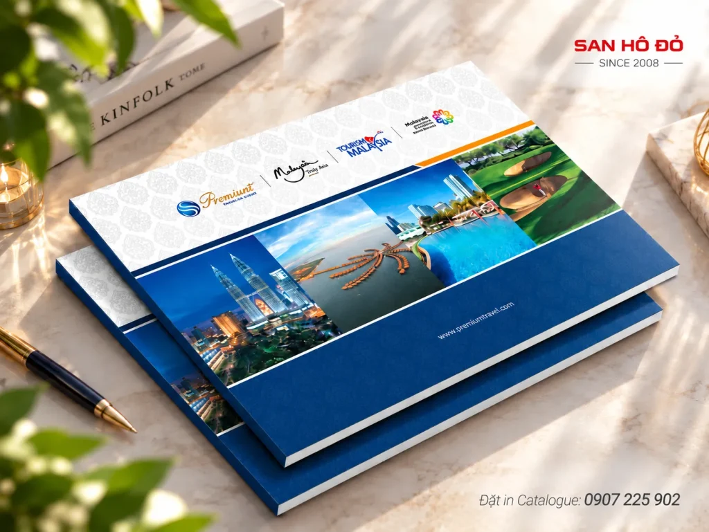 Catalogue 16 trang thiết kế chuyên nghiệp
